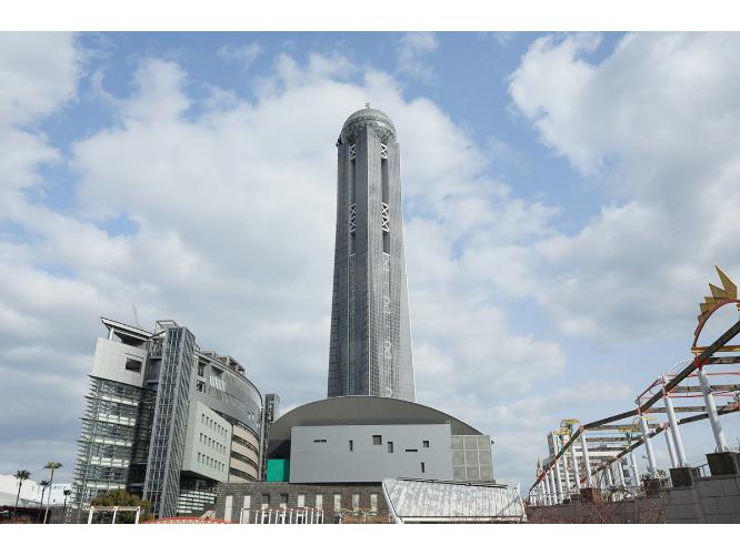 【海峡ゆめタワー】<BR>ホテルより徒歩10分<BR>展望室からは対岸の九州、関門海峡を見渡せます