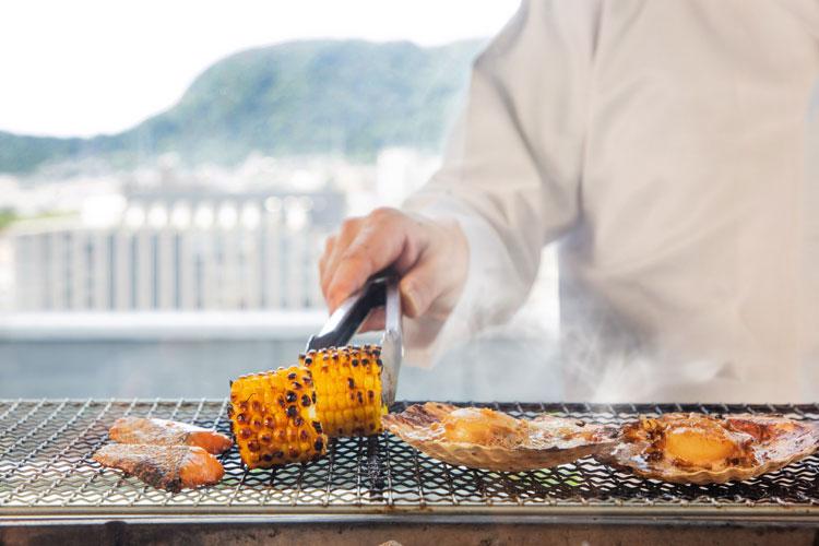 ★アツアツの炭火焼をお楽しみください