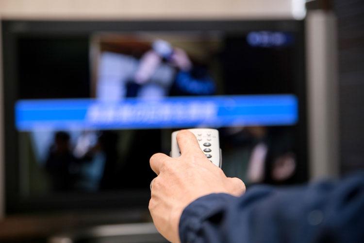 【客室】全客室で40インチ以上のTVを設置！客室内TVでYouTube等の動画視聴可能♪