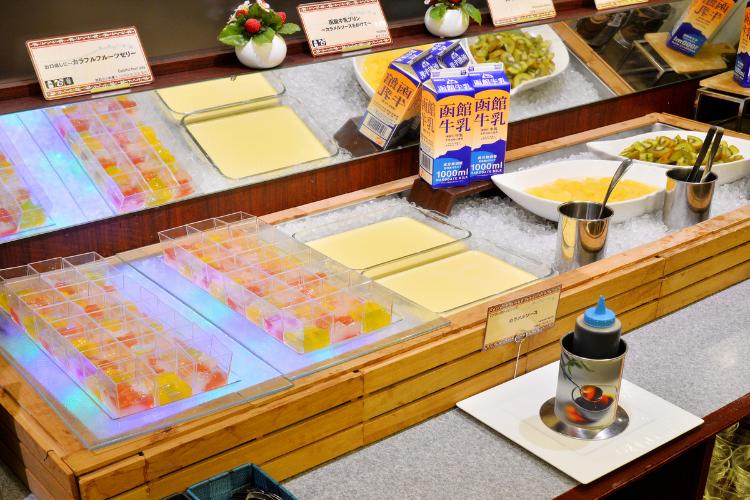 【夕食バイキング】デザートコーナーも充実