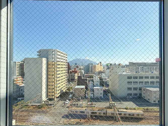 桜島ビュールームからの景色一例