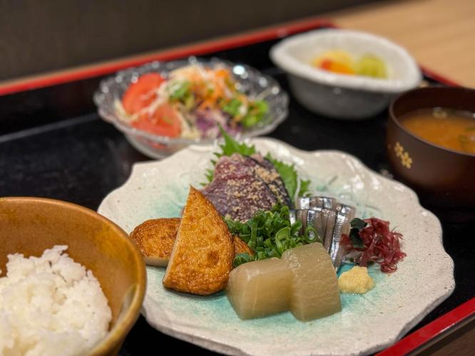 【朝食】鹿児島刺身定食