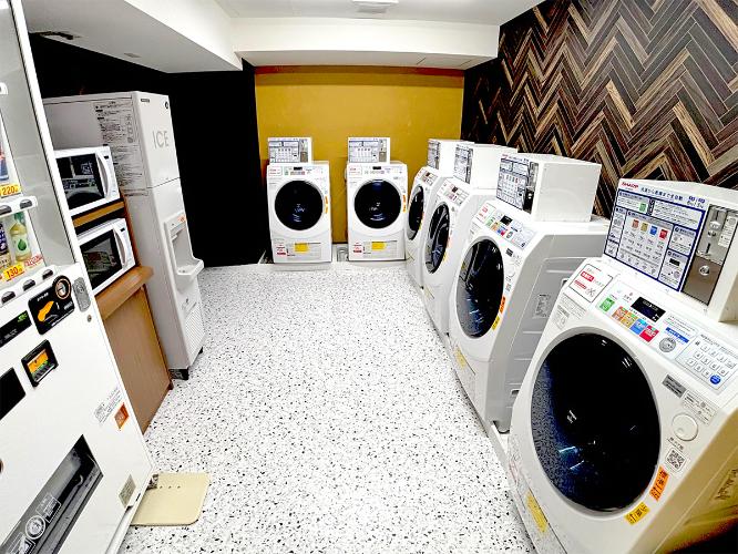 コインランドリー６台完備。