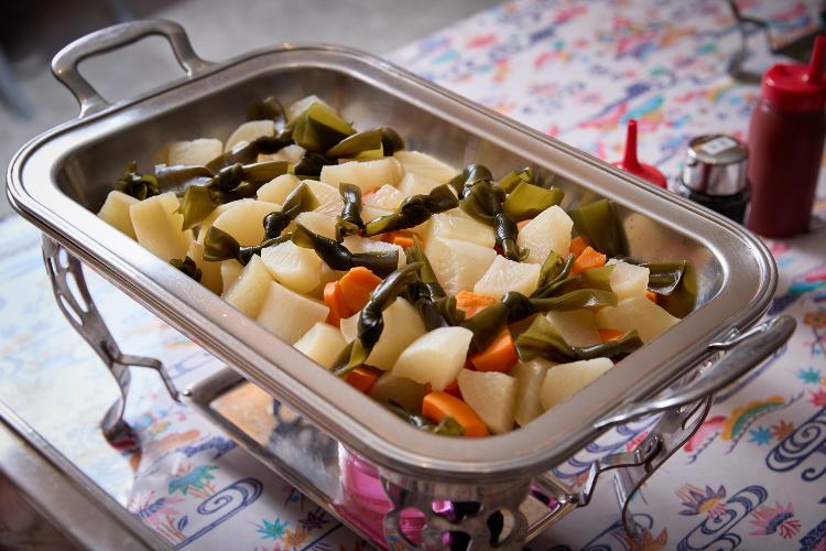 朝食一例