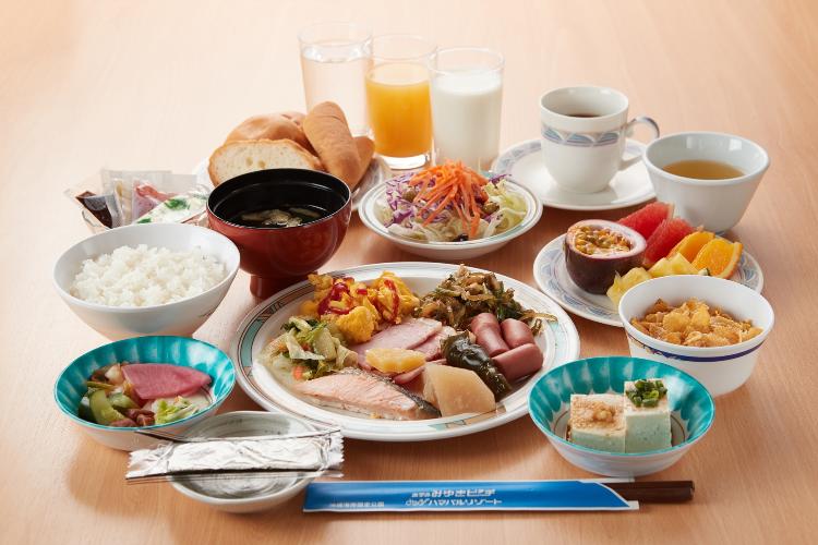 ご朝食一例/種類豊富なメニュー！和洋食もどちらもお楽しみいただけます