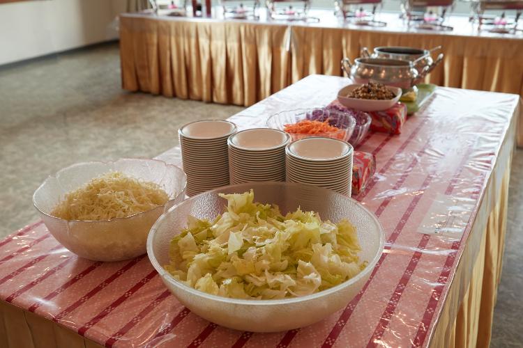 ご朝食一例/野菜もしっかりとって栄養をチャージ！