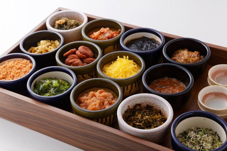 10種類のご飯のお供/イメージ
