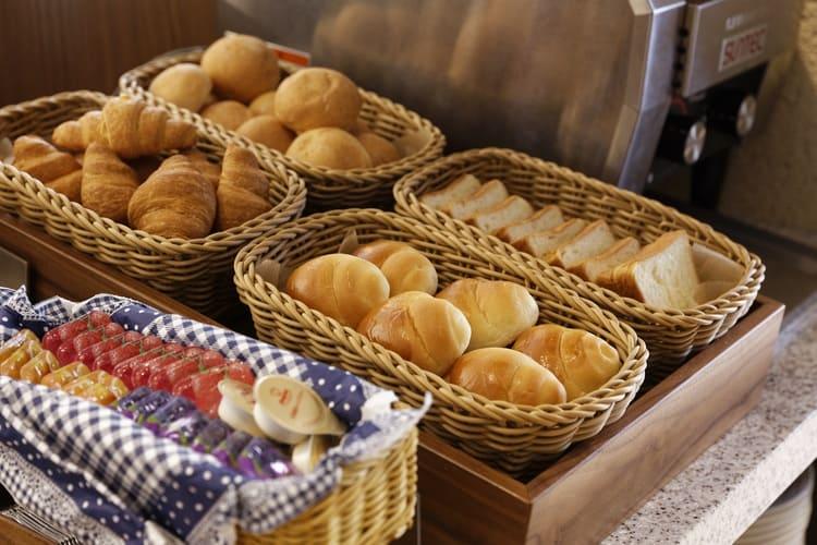 パン好きのお客様のために、４種類ご用意/イメージ