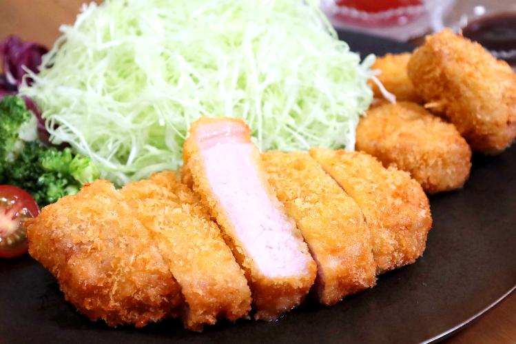 サクサク揚げ立て豚カツ