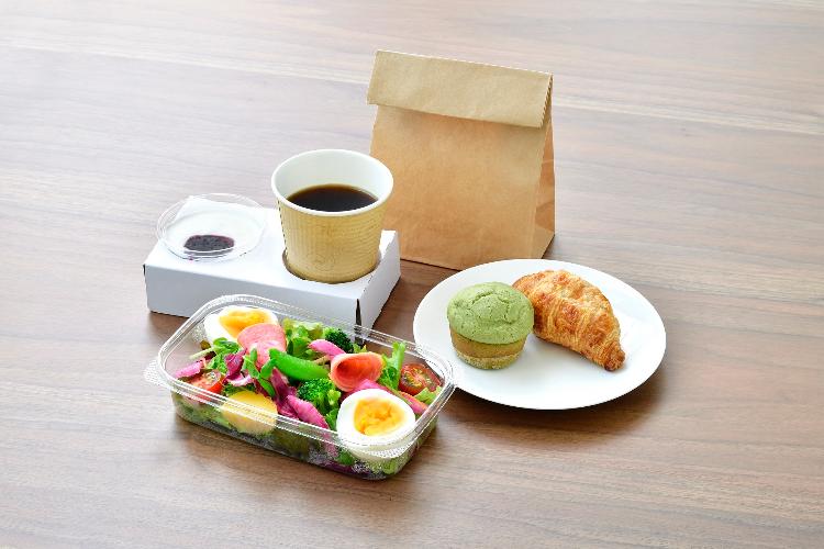 朝食テイクアウト（イメージ）