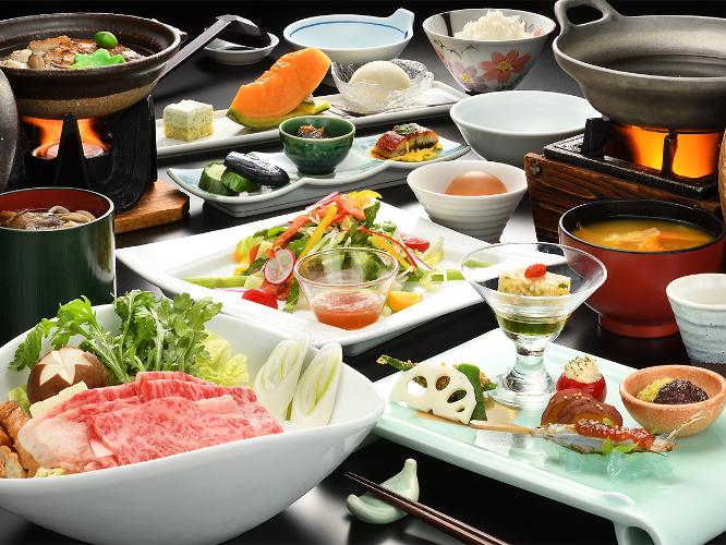 選べる山形牛メイン料理／すき焼き