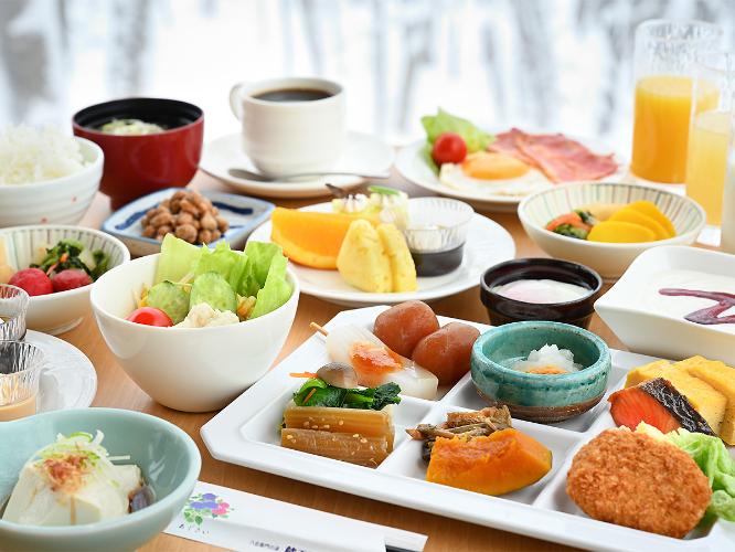 朝食イメージ／お好きなものをお好きなだけ楽しめるバイキング形式の朝食