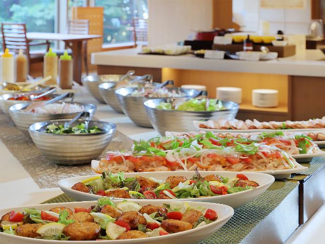 朝食イメージ／お好きなものをお好きなだけ楽しめるバイキング形式の朝食