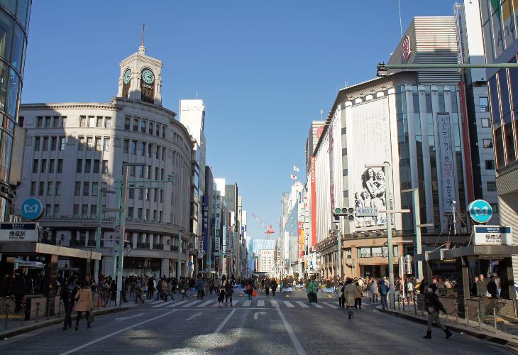 銀座も徒歩圏内★