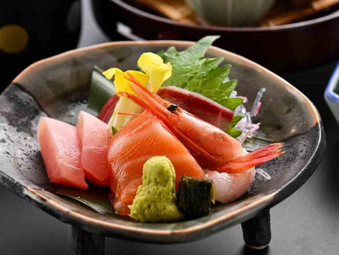 夕食　基本会席　※2024年12月15日（日）頃から2025年3月14日（金）頃までの献立例です。