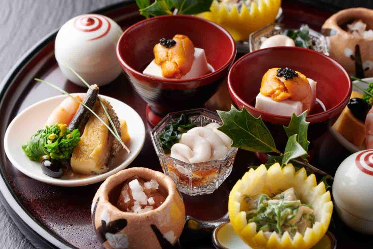 冬の八寸（一例）