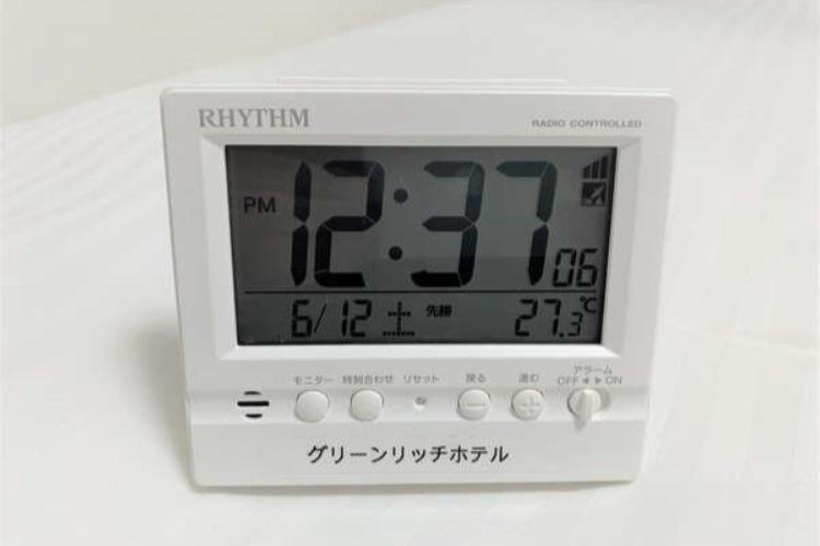 【時計】　撮影：GR