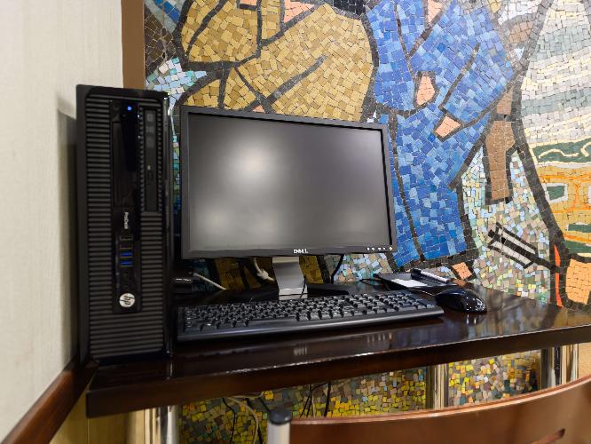 ◇PCコーナー◇ロビーには無料でご利用頂けるＰＣを設置。ビジネスに観光にご活用下さい。