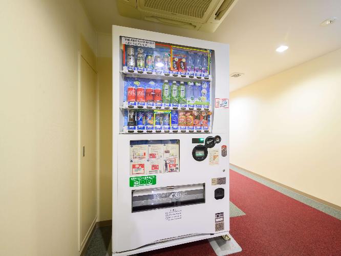 ◇自動販売機◇2階・4階・6回に清涼飲料水、アルコールの自動販売気を設置