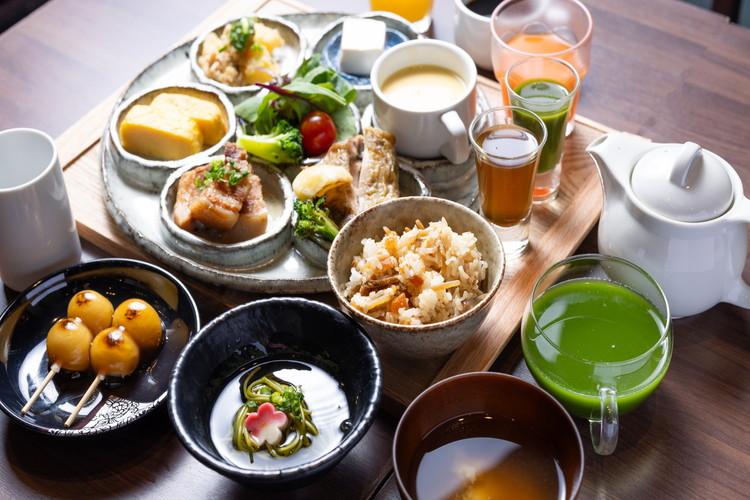 朝食バイキング 一例