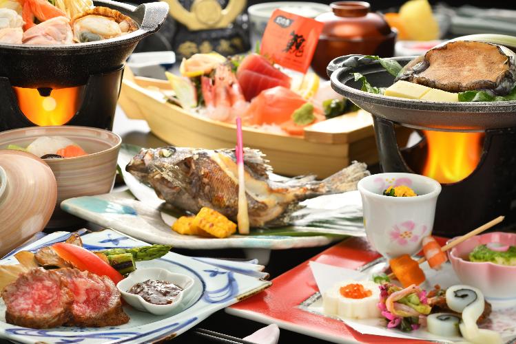 松御膳の一例