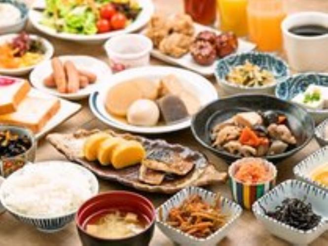 朝食ビュッフェ