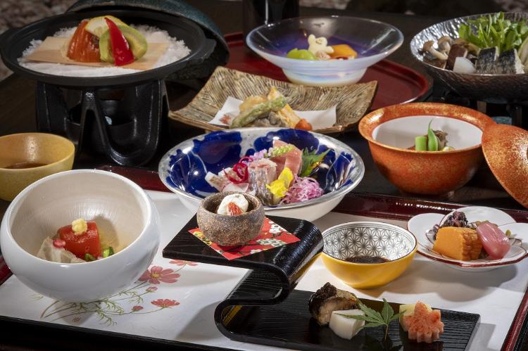 【夕食】選べる夕食プラン≪和食膳イメージ≫