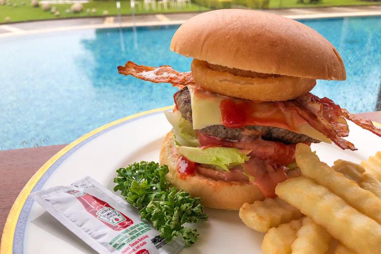 ・夏季限定★アイランドバー：ハンバーガー