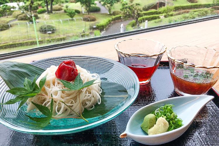 ・夏季限定★アイランドバー：梅そうめん