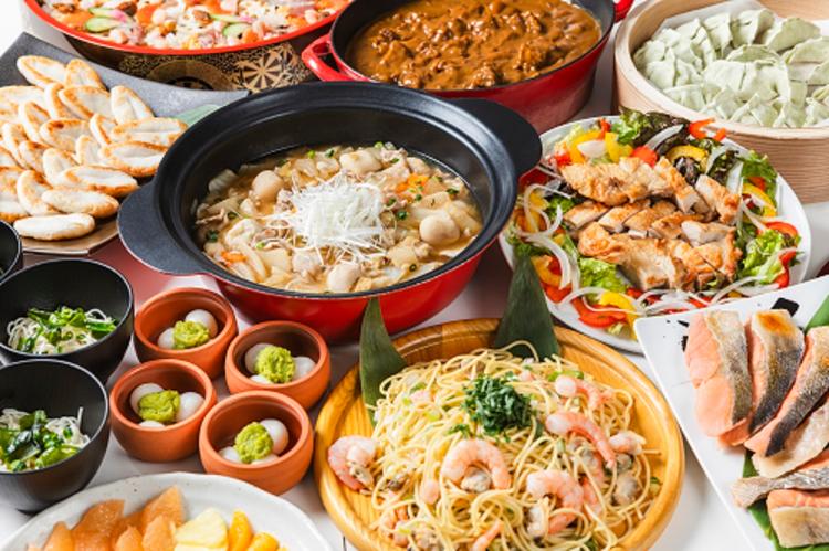 地産地消をテーマに、仙台の食材を使った メニューを楽しめる和洋ビュッフェ