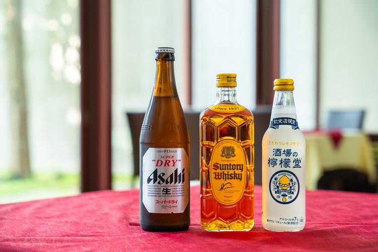 お酒各種ございます