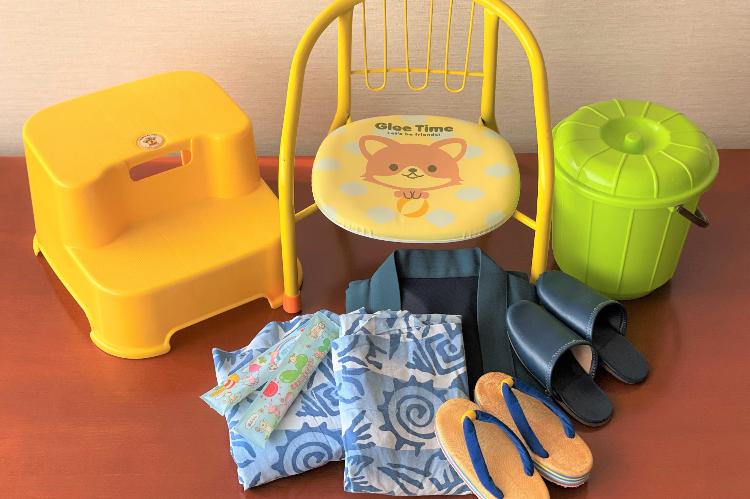 お子様のお貸出し備品例