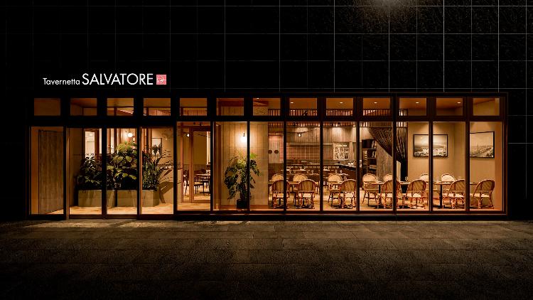 朝食会場
