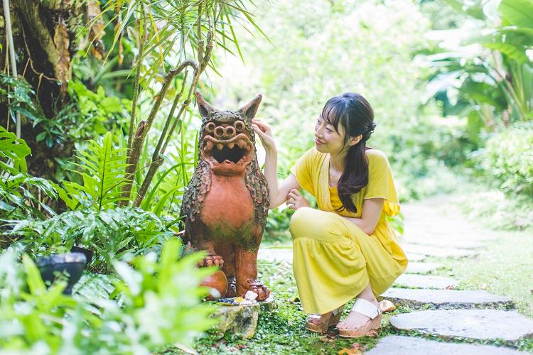 【ガーデン】沖縄だけの珍しい植物の中に…。