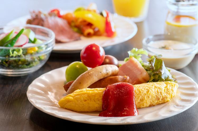 【朝食/洋食】朝は洋食派という方や海鮮が苦手という方にも、洋食メニューを豊富にご用意しております。