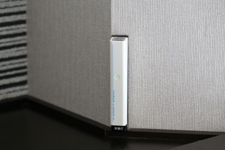非常灯●非常時に備え、全室常備灯を設置。<BR><BR><BR>