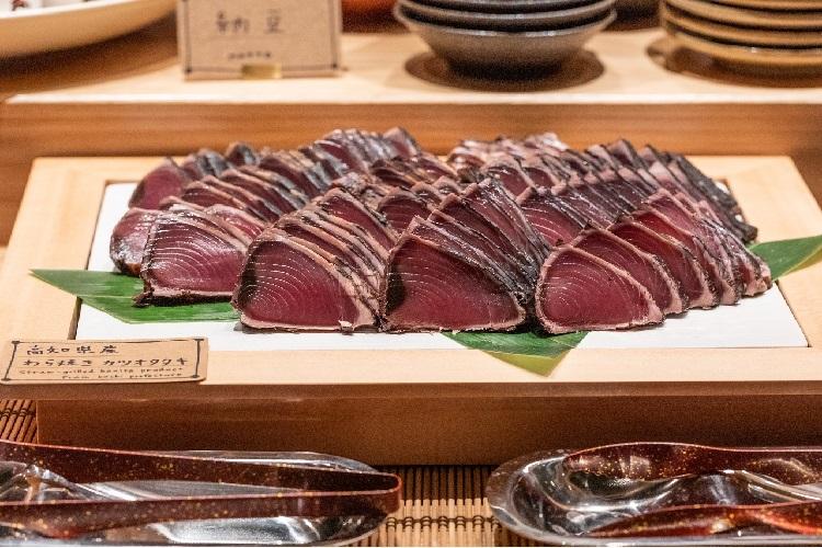 朝食ビュッフェ