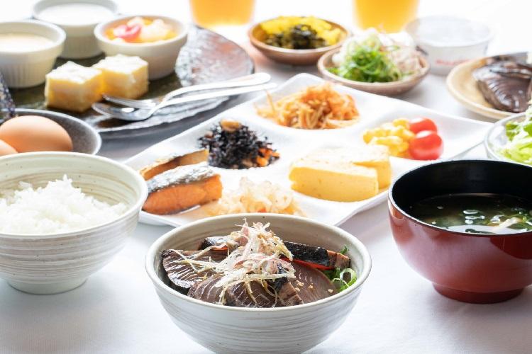 朝食ビュッフェ