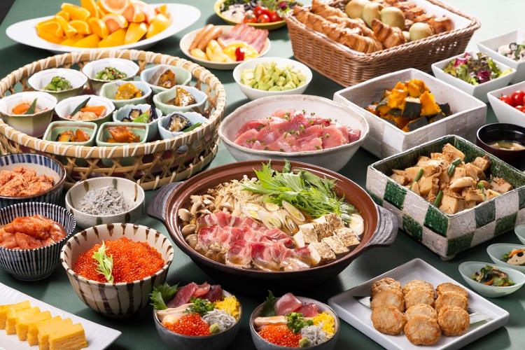【朝食】和洋ビュッフェ（一例）