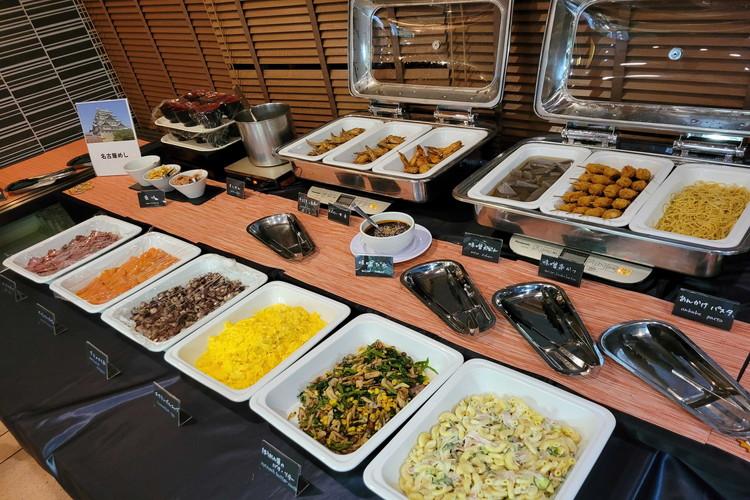 朝食ビュッフェ