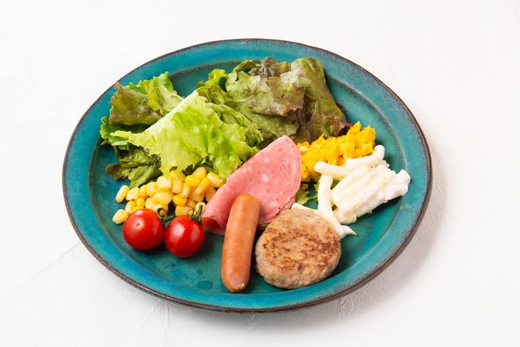 朝食バイキング