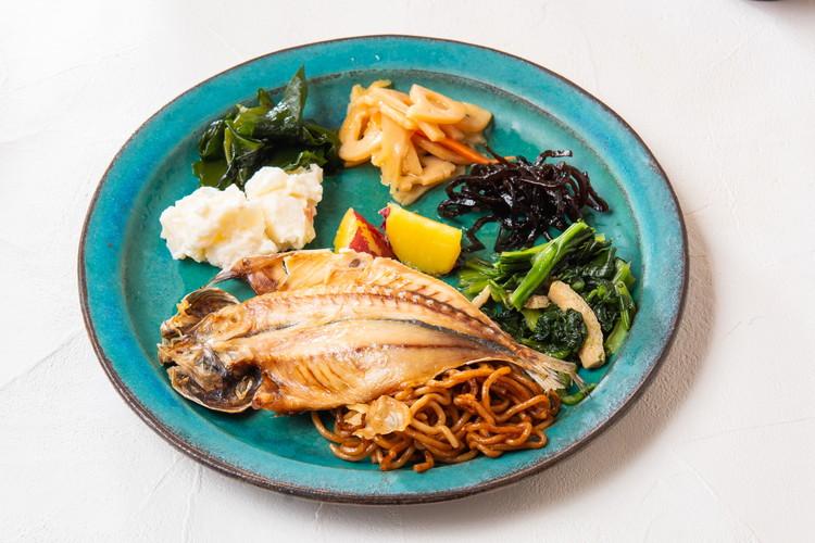 朝食バイキング