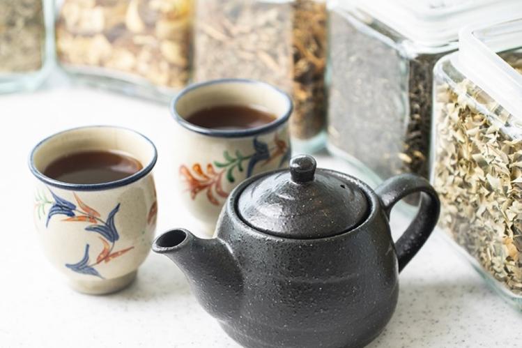 レストランブリーズ　お好きな組み合わせでどうぞ、沖縄健康茶