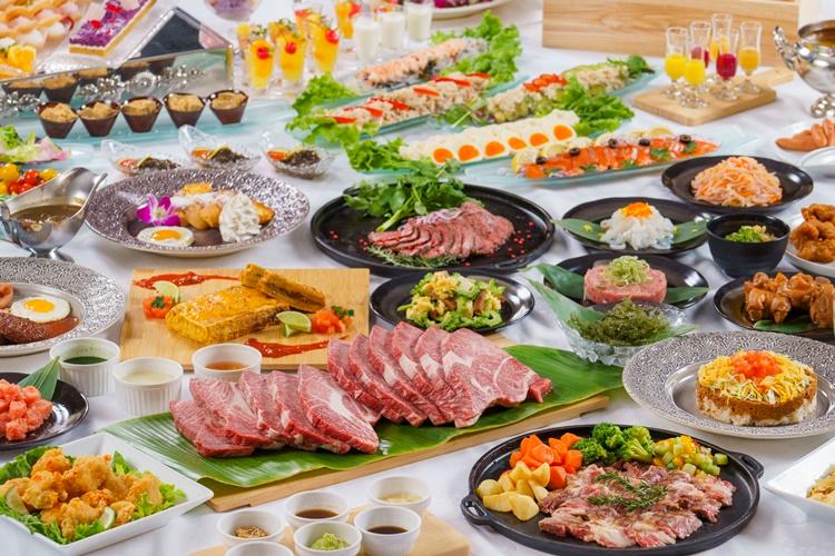 朝食ビュッフェ
