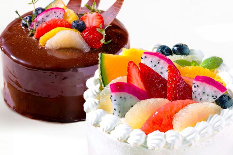 【記念日オプション/手作りホールケーキ】生クリームデコレーション、チョコレートデコレーションよりお選びいただけます。（3日前までに要予約）