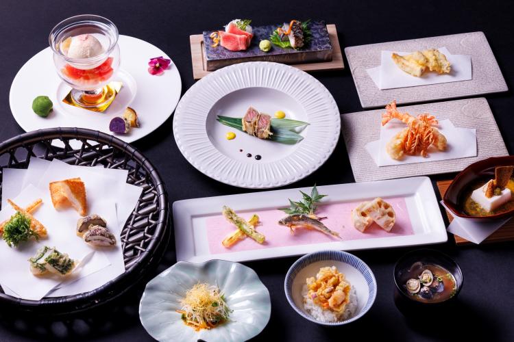 【リゾート内レストラン/てんぷら 天翔 宮古島】コース料理　天宝-てんぽう-¥15,000