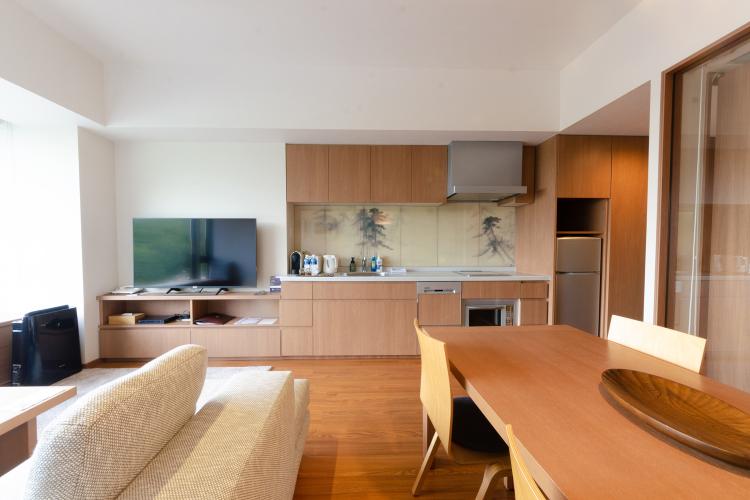 ◆1ベッドルーム以上のお部屋にはキッチン備え付け