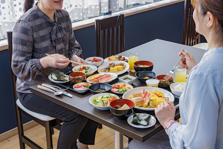 朝食バイキング(一例)