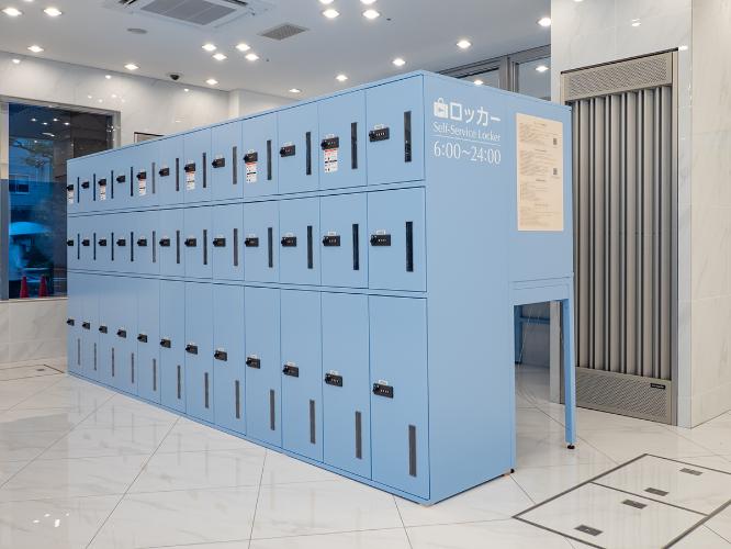 セルフロッカー（50台_宿泊者専用無料）