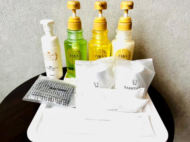 【アメニティ】各お部屋に設置しております